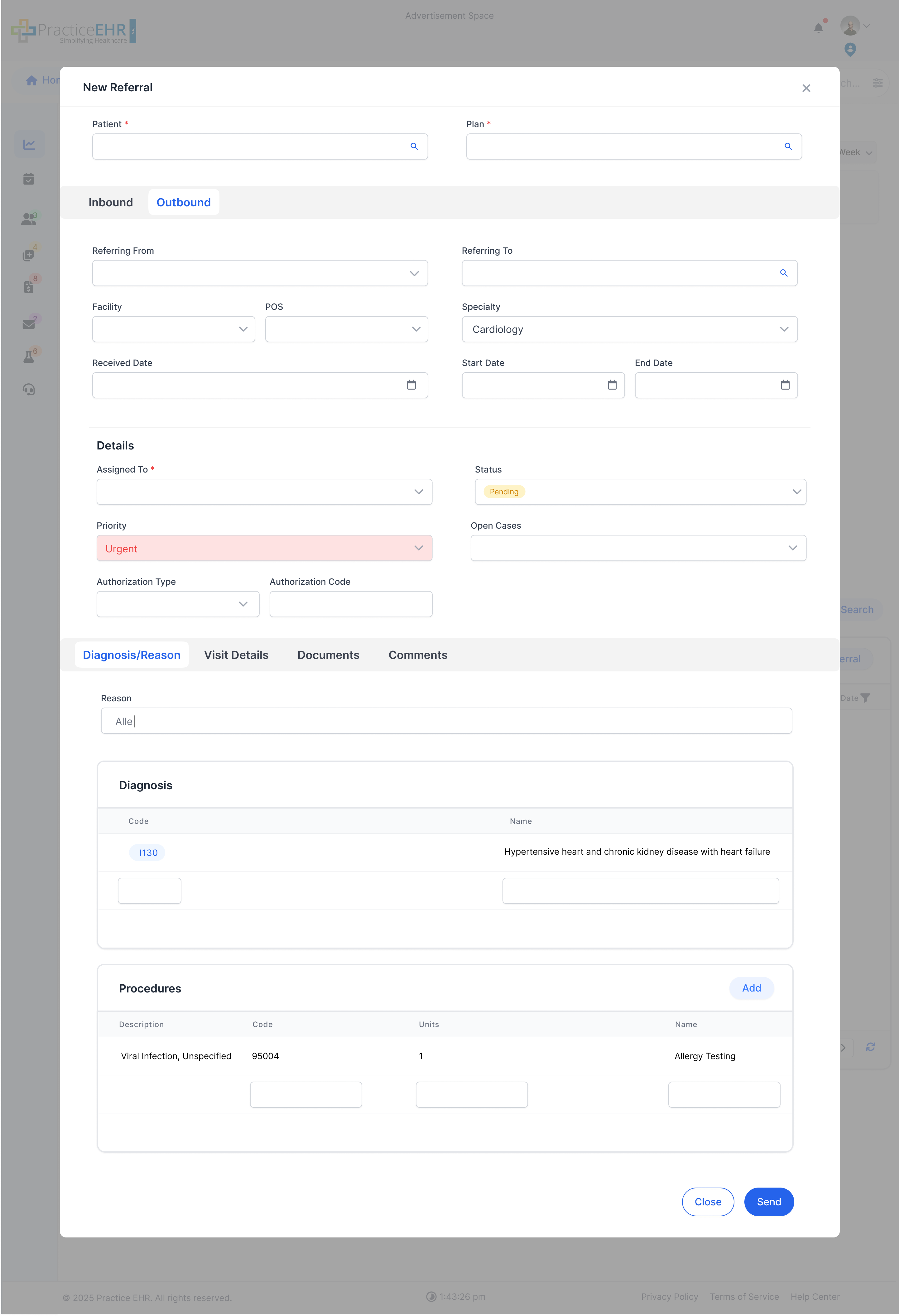 New Referral - Outbound